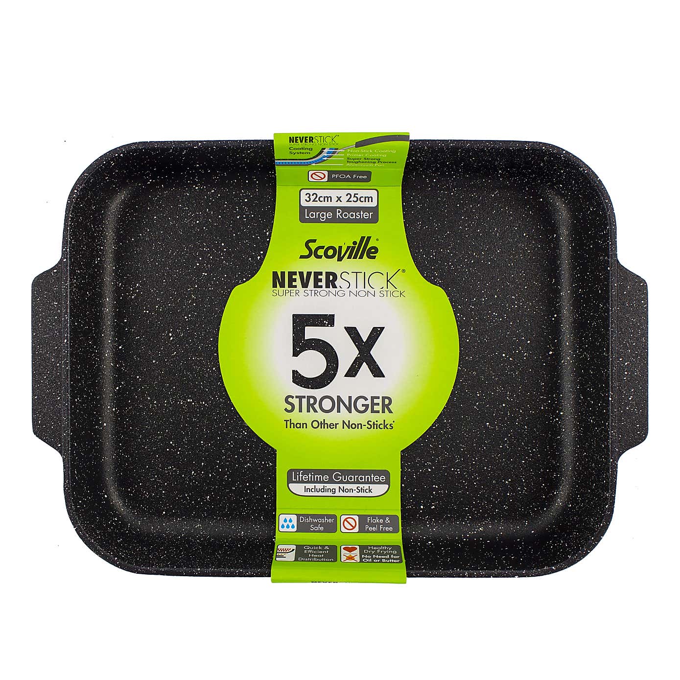 Neverstick Non-stick Aluminium Roaster, 32cm