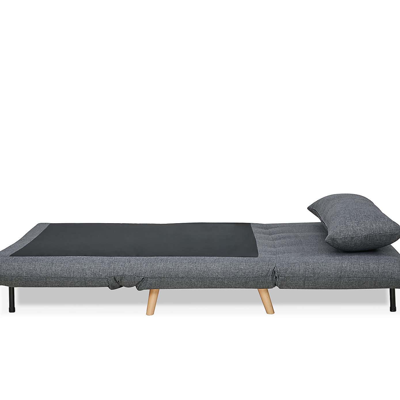 Aria Fabric Compact Double Sofa Bed