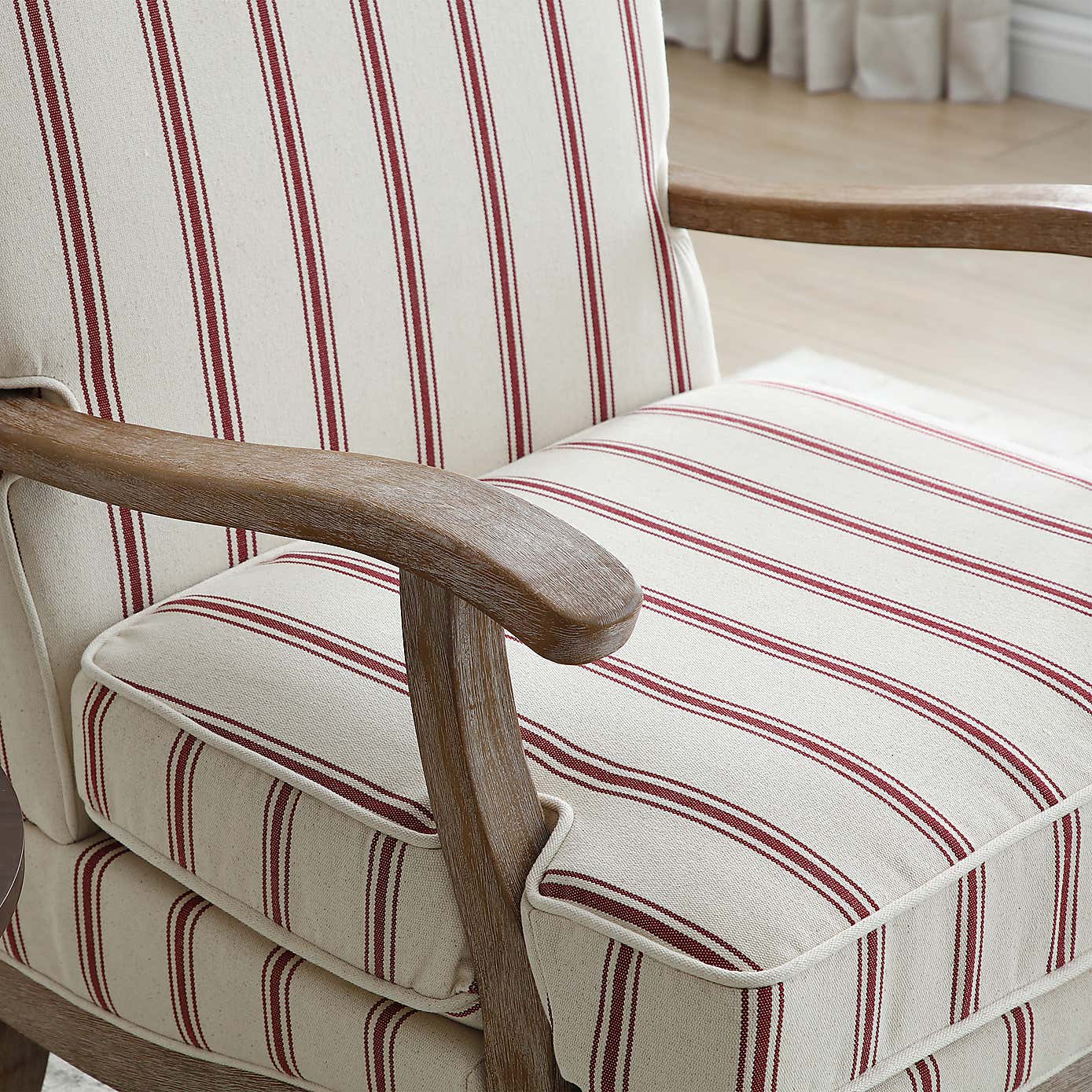 Esme Woven Folkstone Stripe Occasional Chair