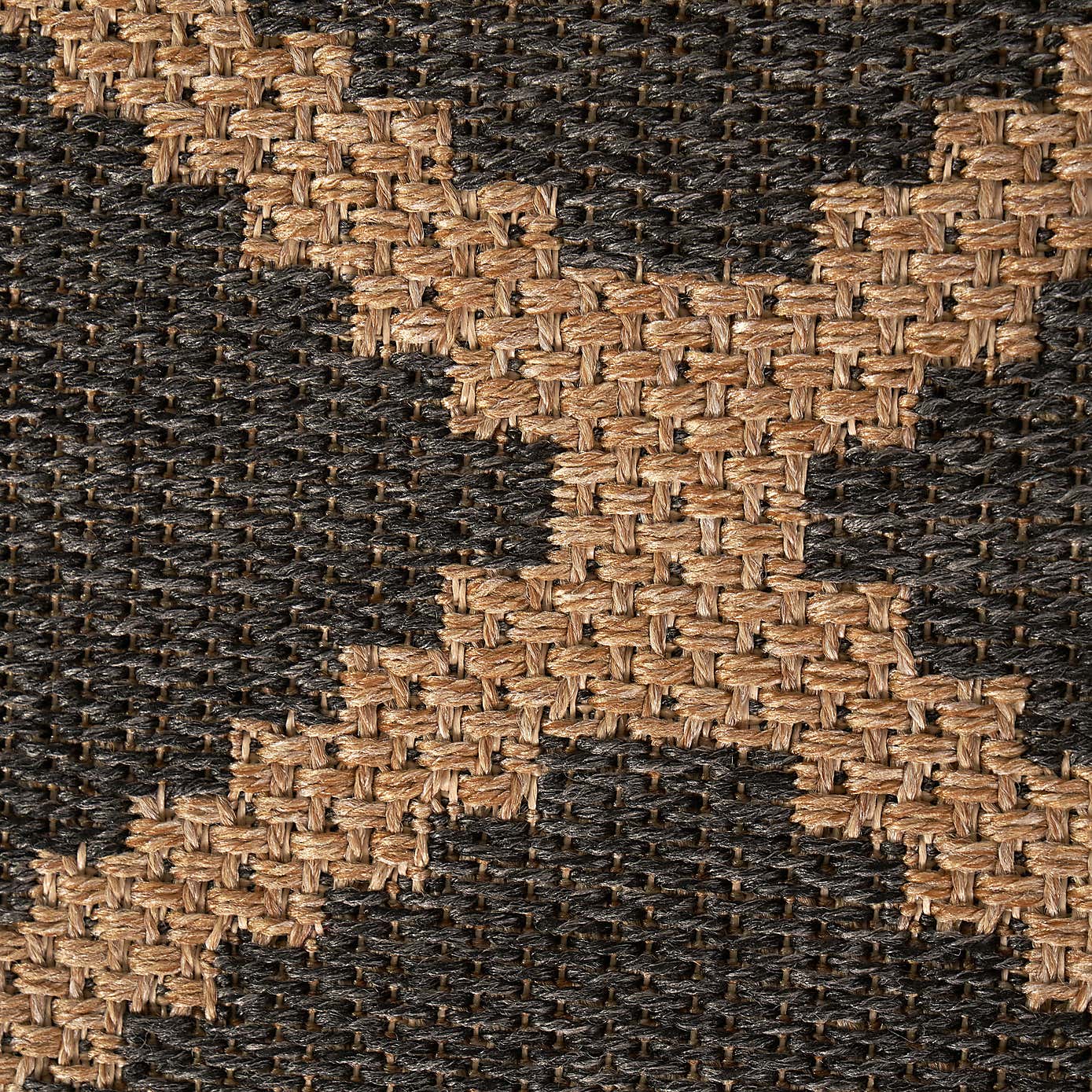 Pacific Lifestyle Diamond Design Rectangle Indoor Outdoor Rug