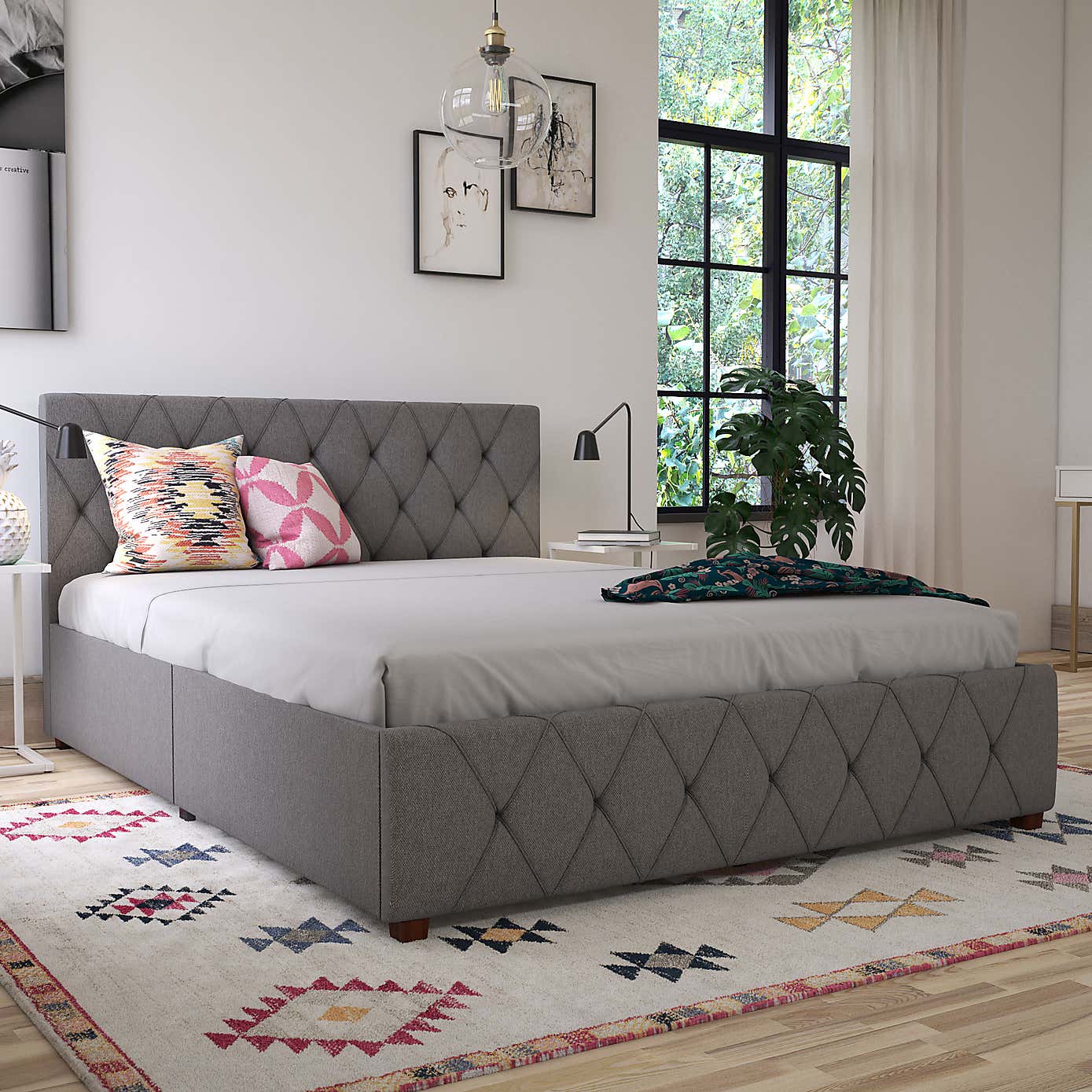 Cosmo Elizabeth Linen Bed