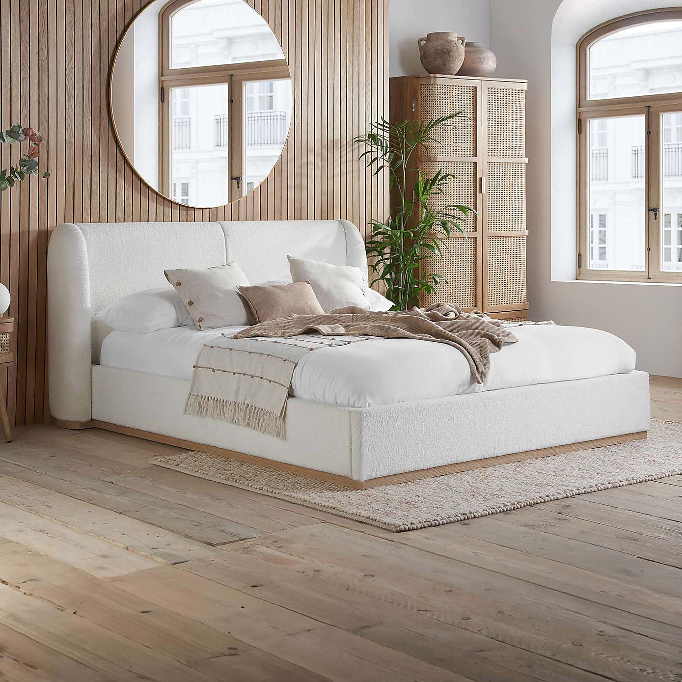 Birlea Eden Bed Frame, Boucle