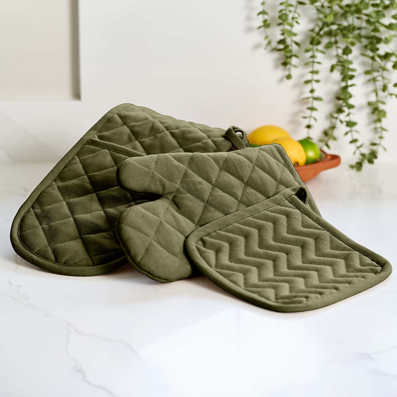 Dexam Love Colour Double Oven Gloves