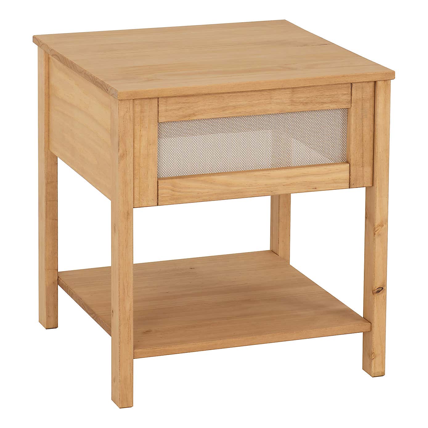 Corona Rattan Side Table