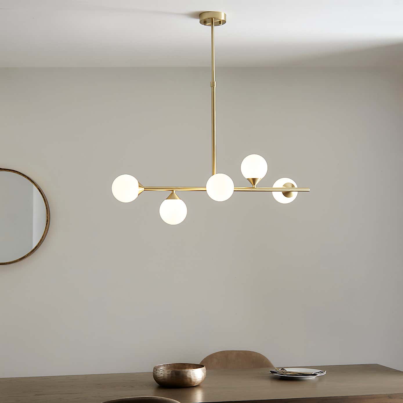 Vogue Willis 5 Light Diner Ceiling Fitting