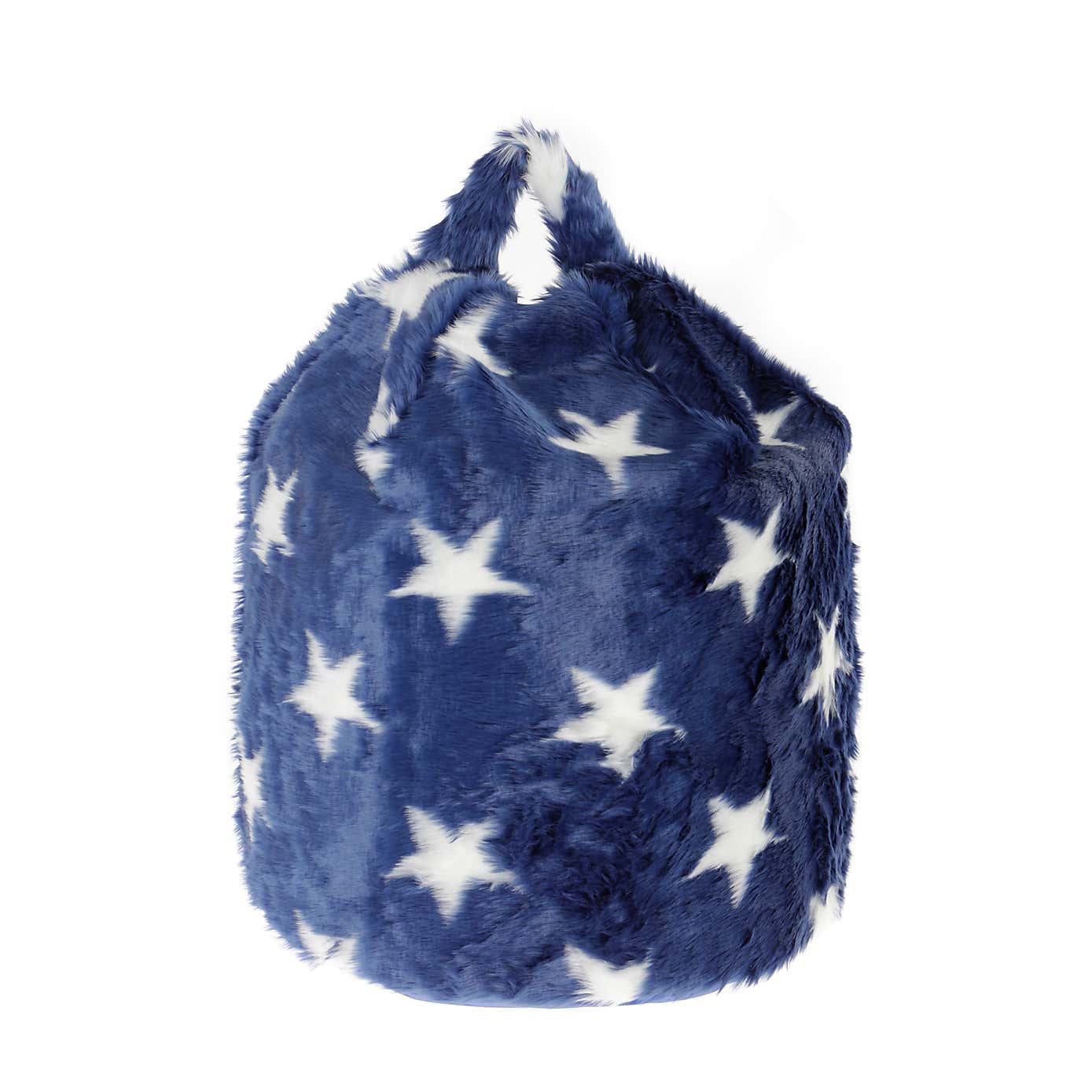 Kids Faux Fur Bean Bag