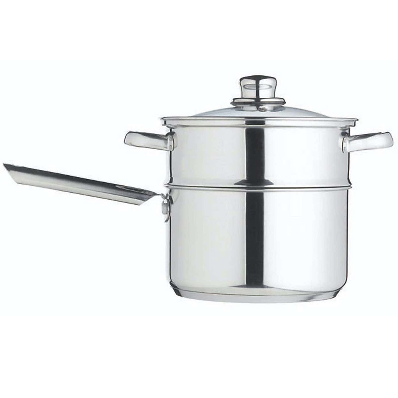 Universal Stainless Steel Saucepan Steamer Insert