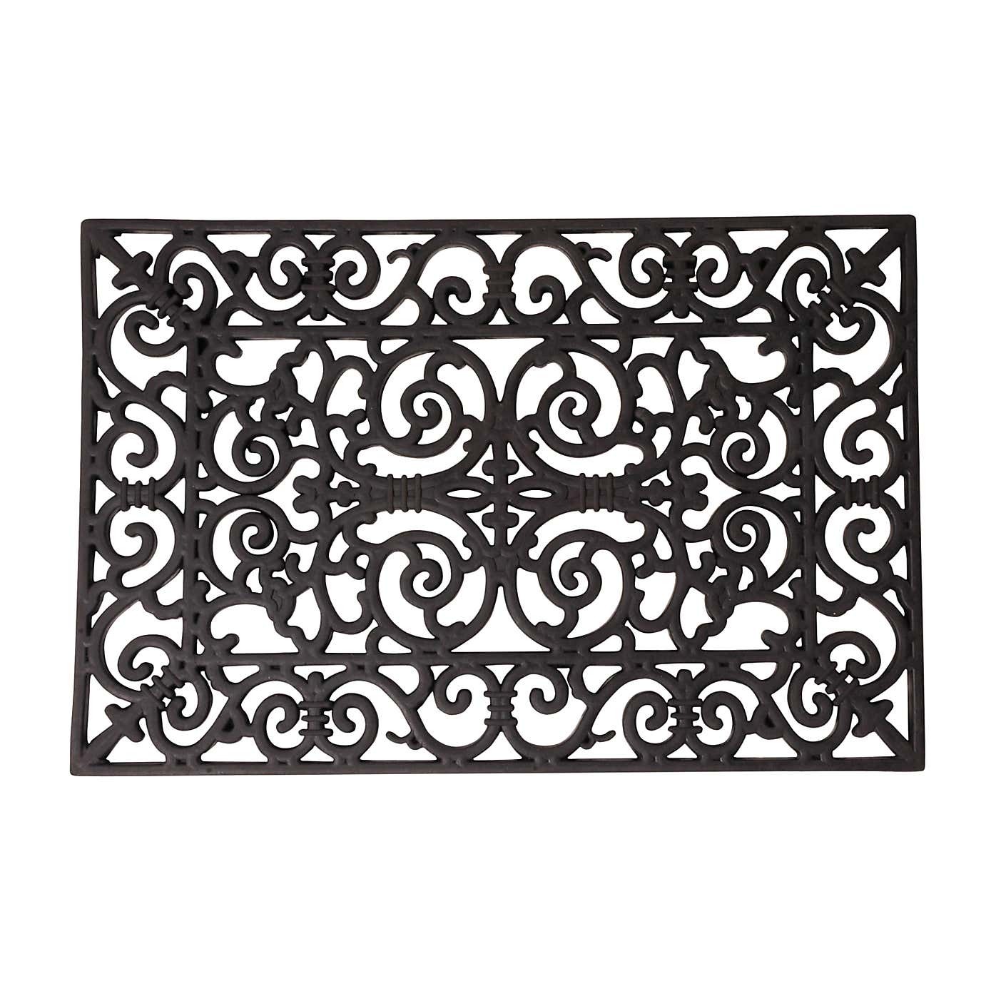 Fallen Fruits Large Rectangle Rubber Doormat