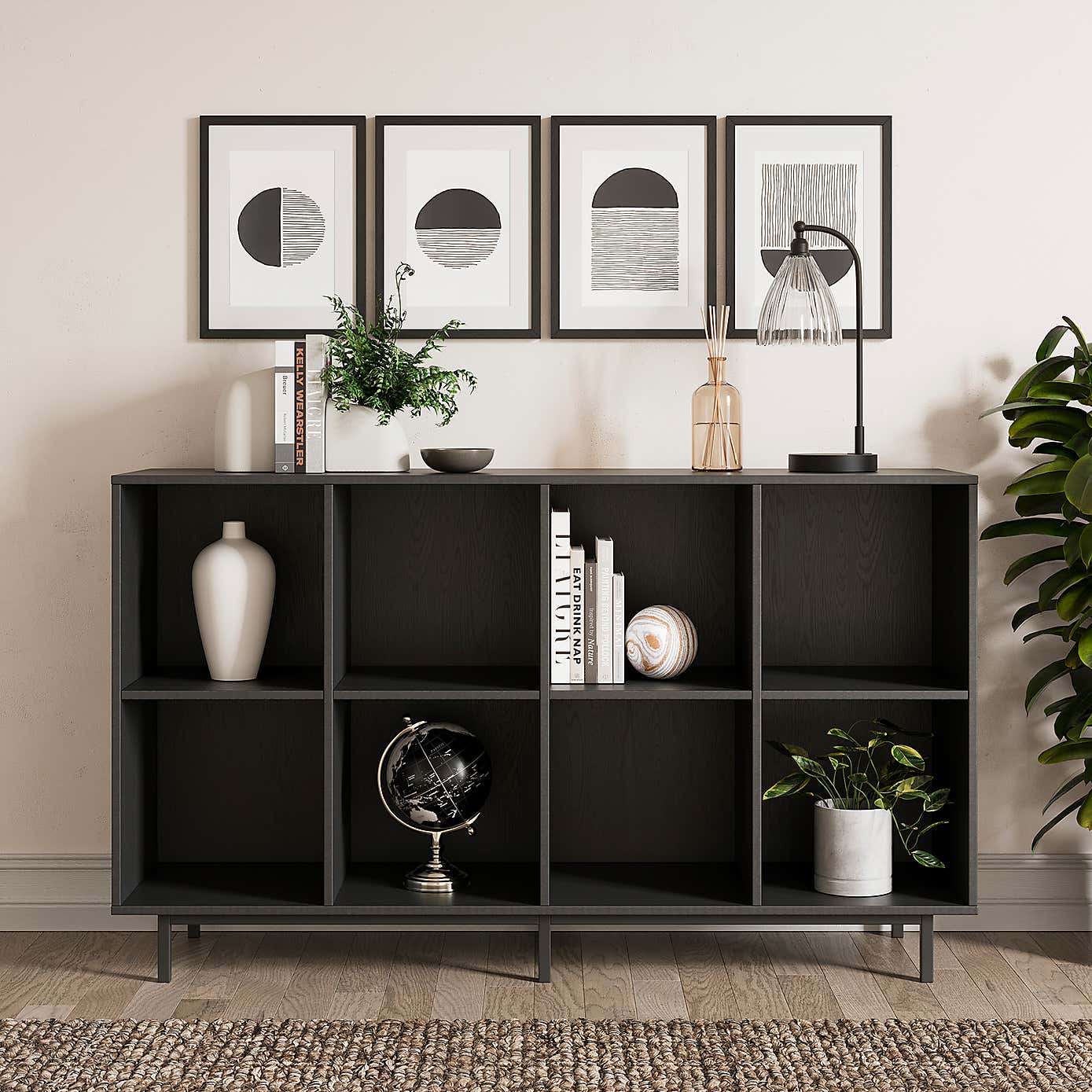 Fulton Open Sideboard Pine