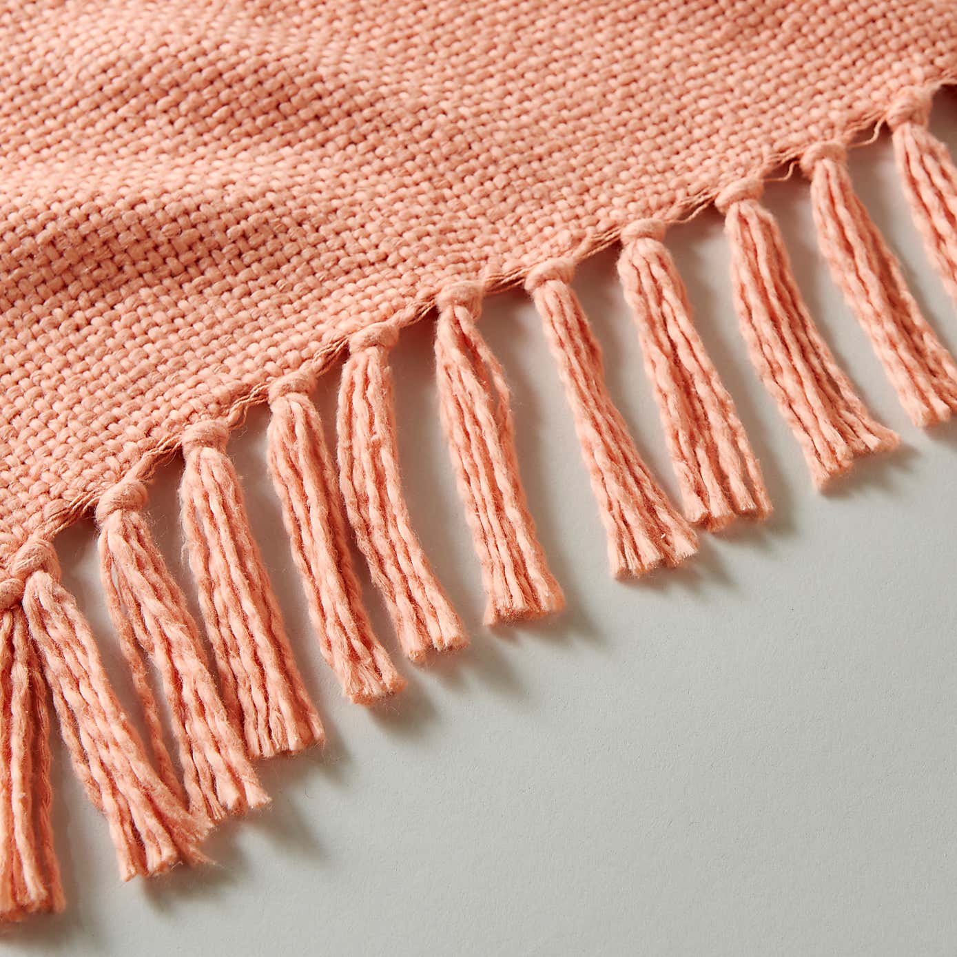 Aris Cotton Weave Black Throw