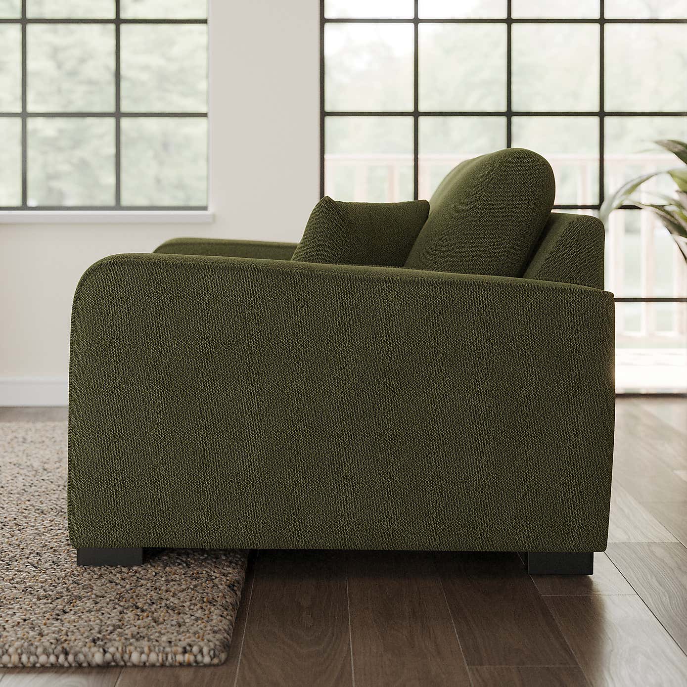Carson Tonal Boucle Snuggle Chair