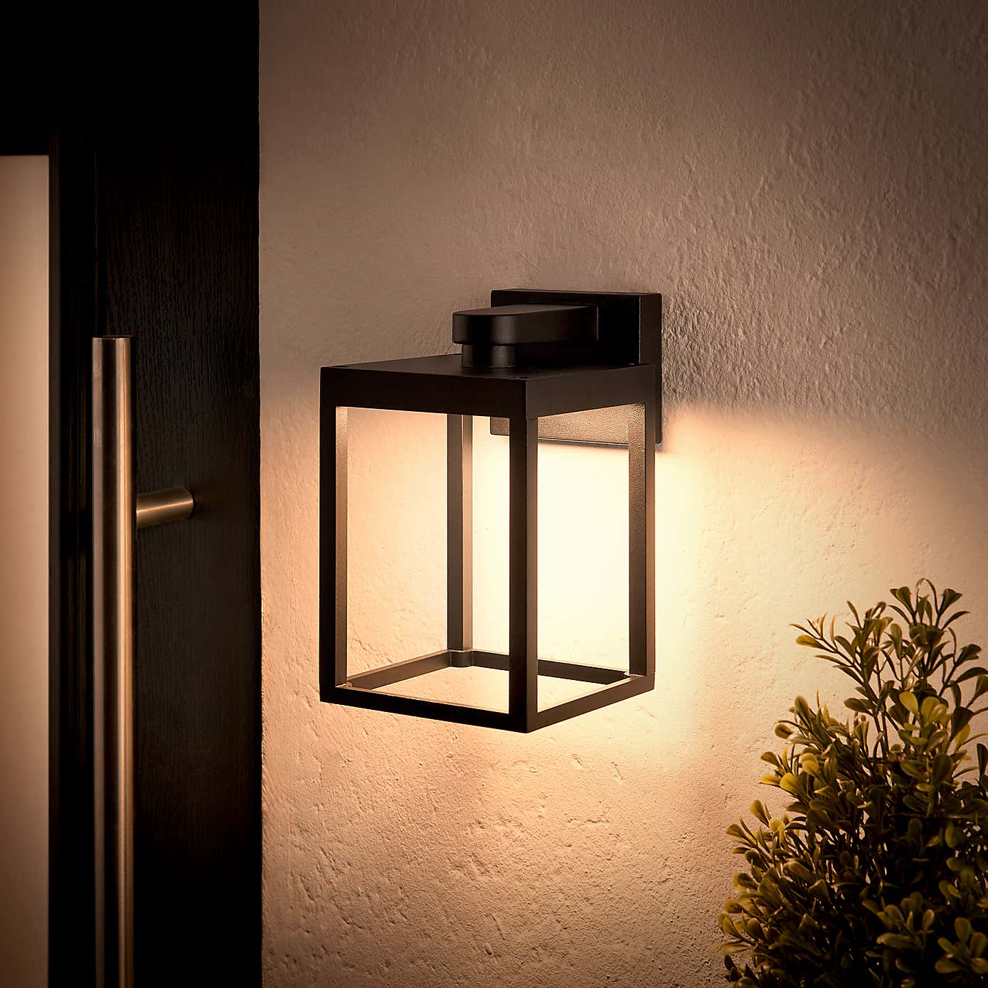 Cube Industrial LED Outdoor Wall Light