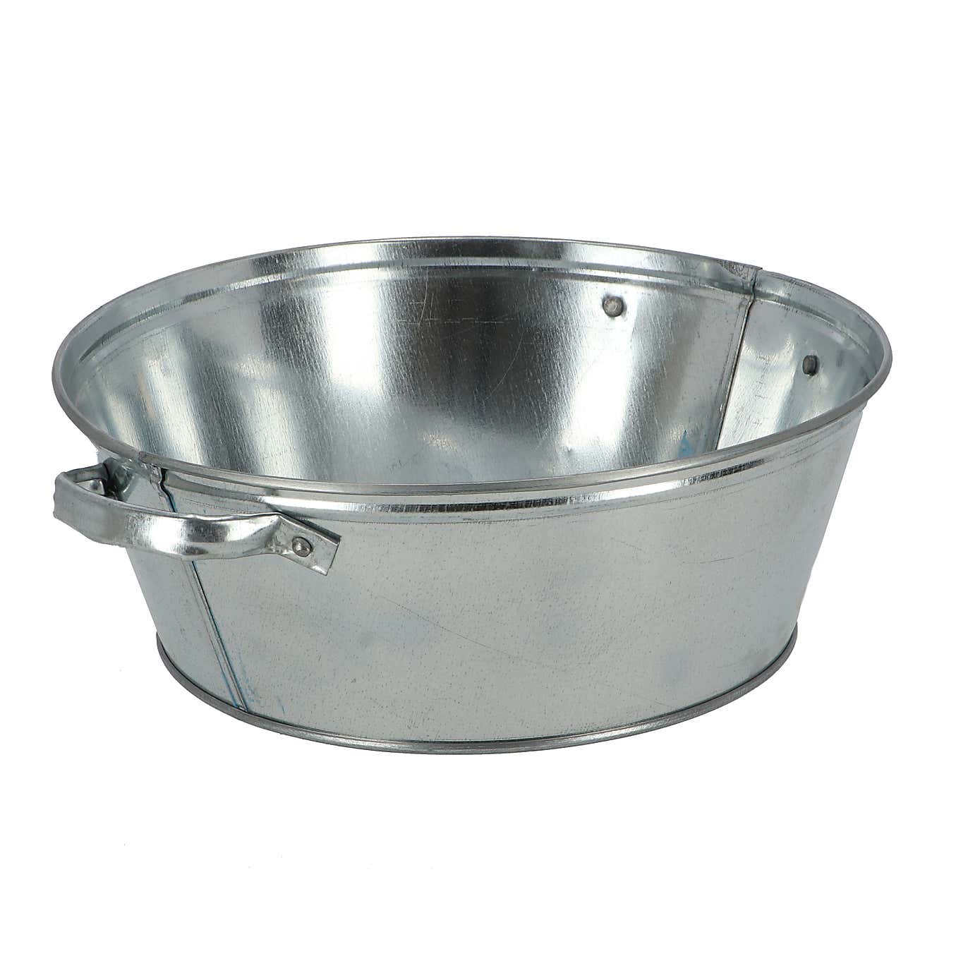 Fallen Fruits Round Zinc Tub