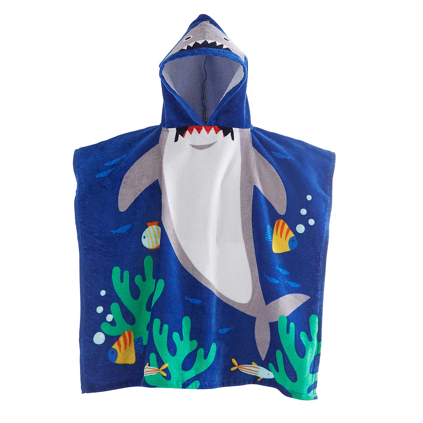 Shark Poncho Towel