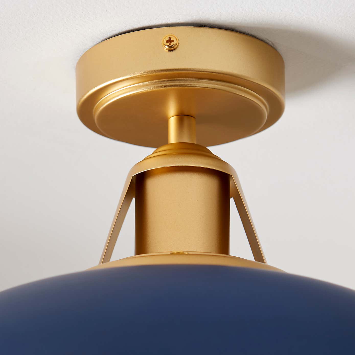 Oraya Bathroom 1 Light Flush Ceiling Fitting