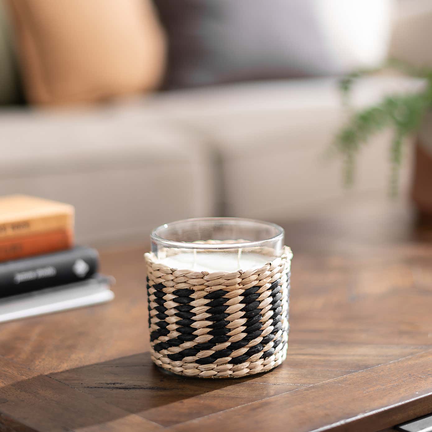 Woven Amber & Saffron Multi Wick Candle