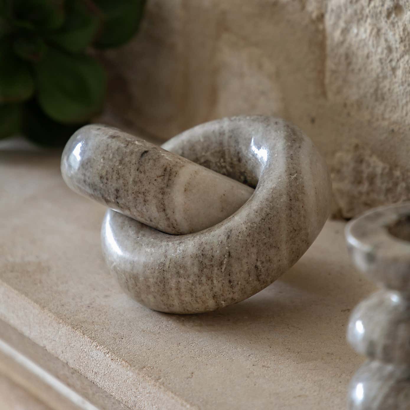 Avila Marble Link Ornament