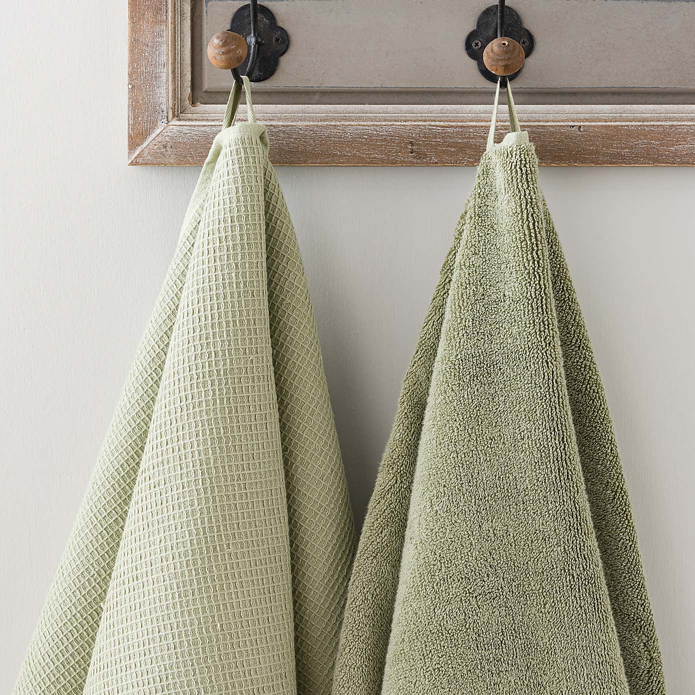 Organic Cotton Reversible Waffle Towel