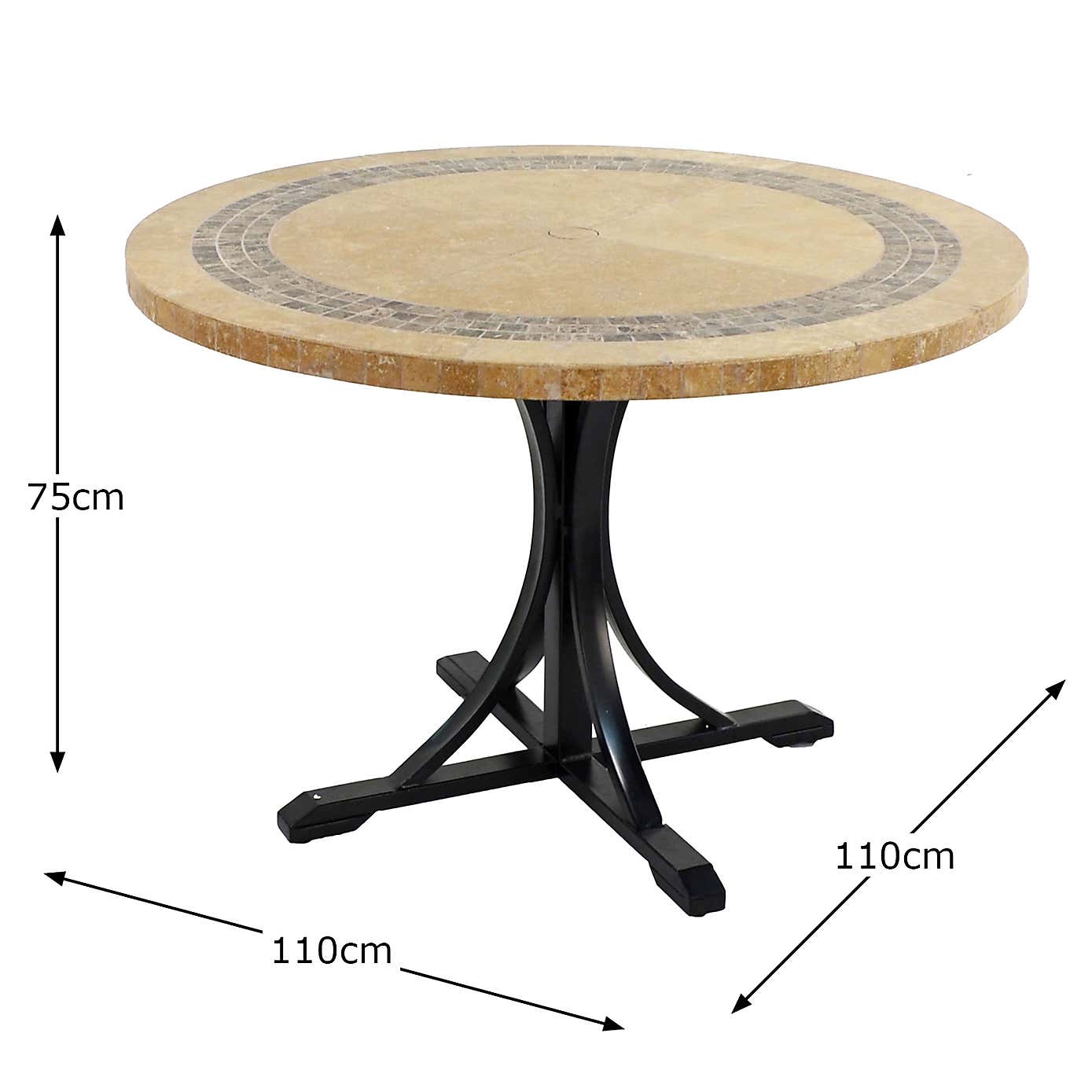 Vermont 4 Seater Dining Set with Ascot Chairs