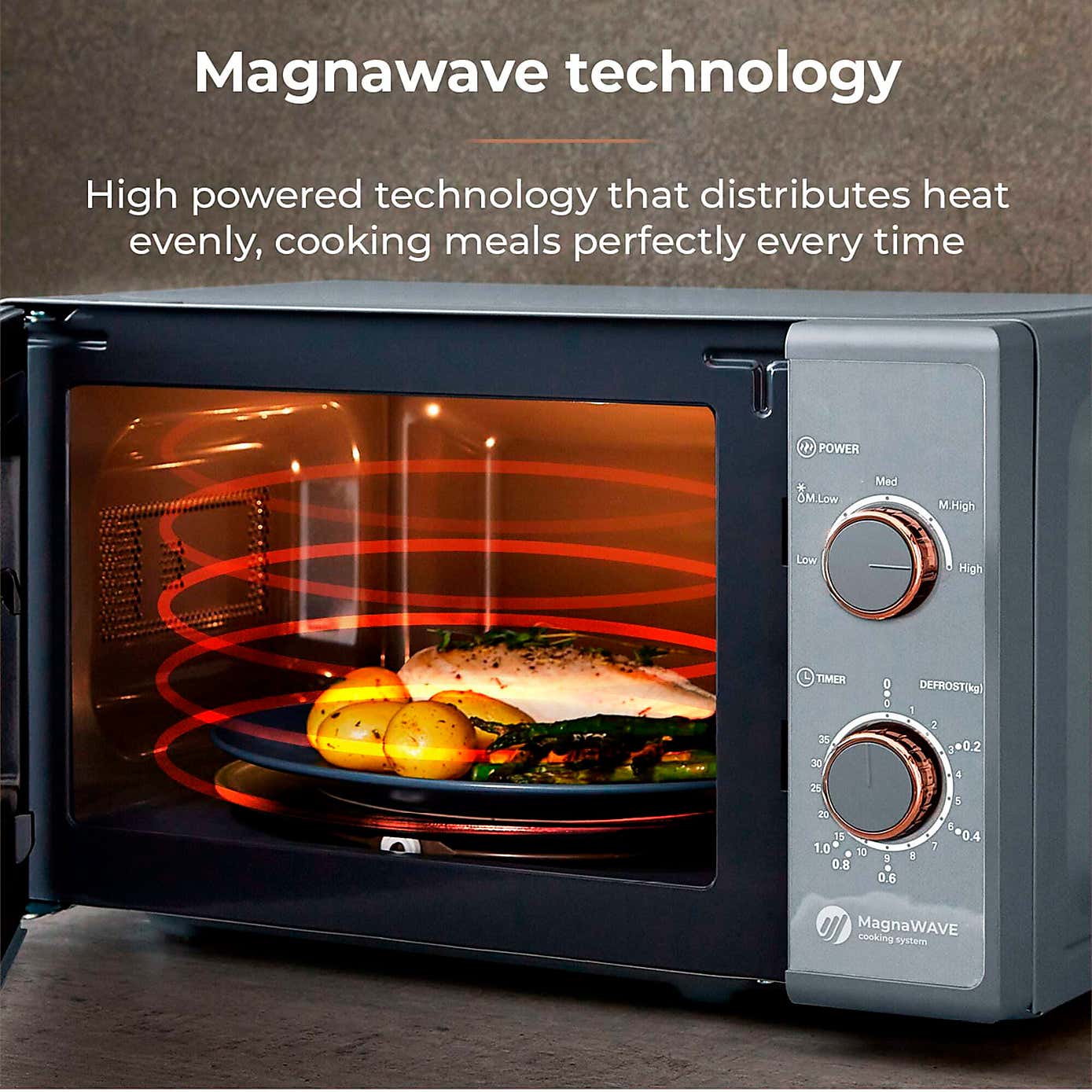 TOWER Cavaletto 20L Manual Microwave