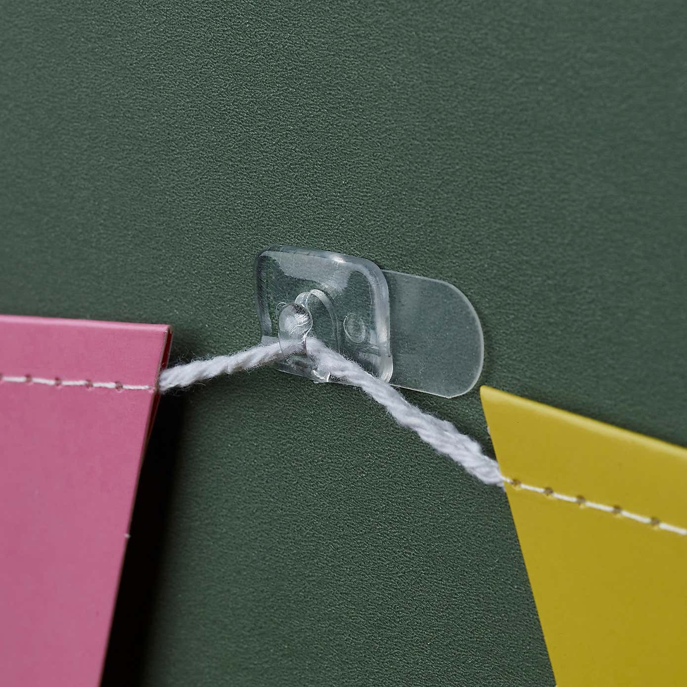 Wall Gard XSmall Cable Tidy Hooks Pack of 18 Clear