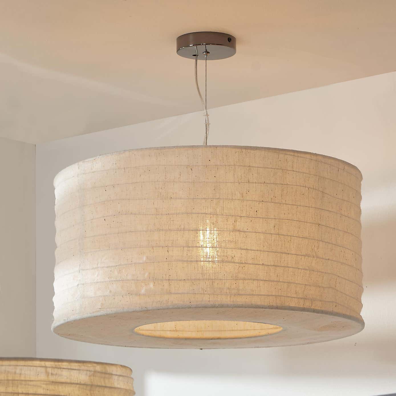 Patpong Jute Easy Fit Pendant Shade