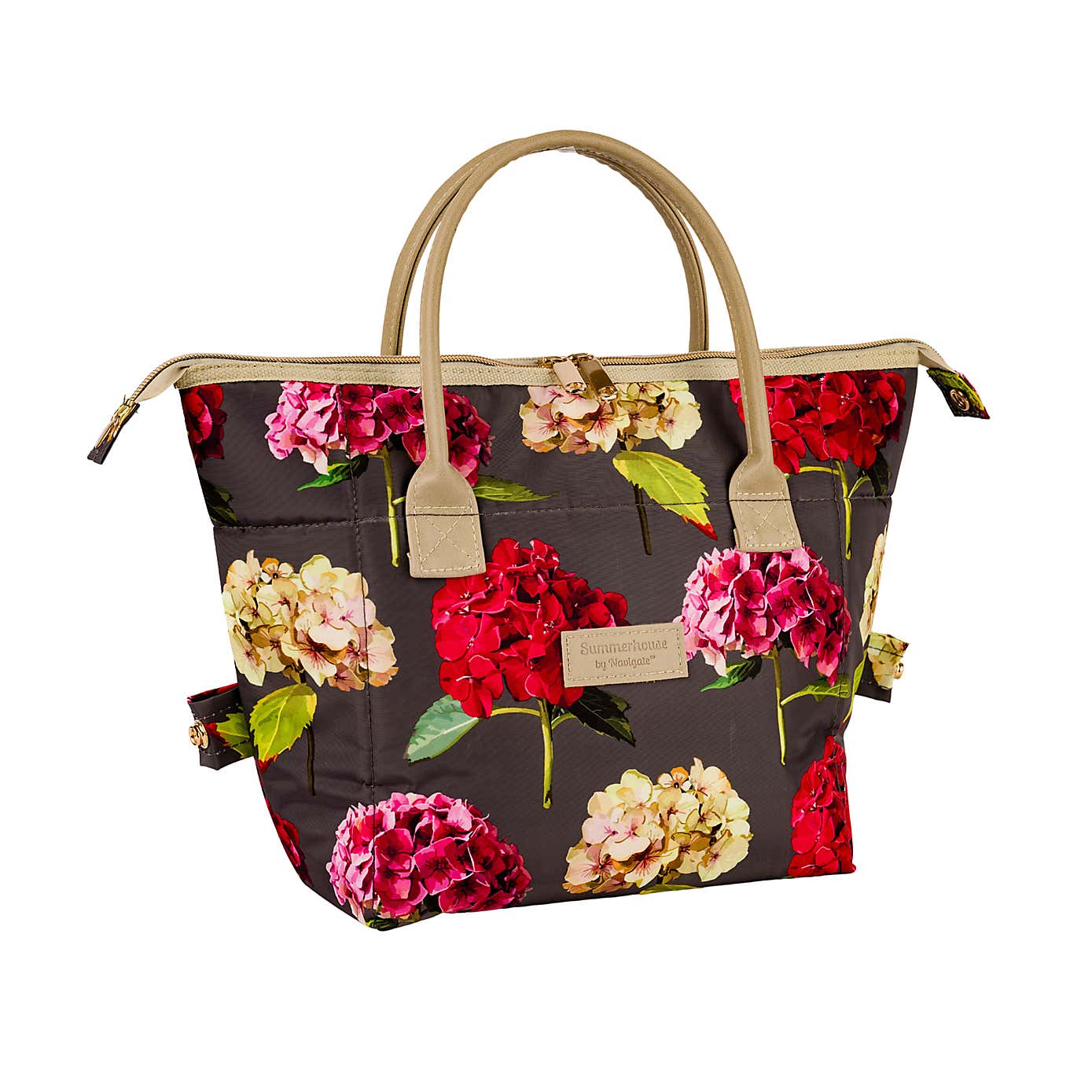 Navigate Sarah Kelleher Floral Print Convertible Lunch Bag