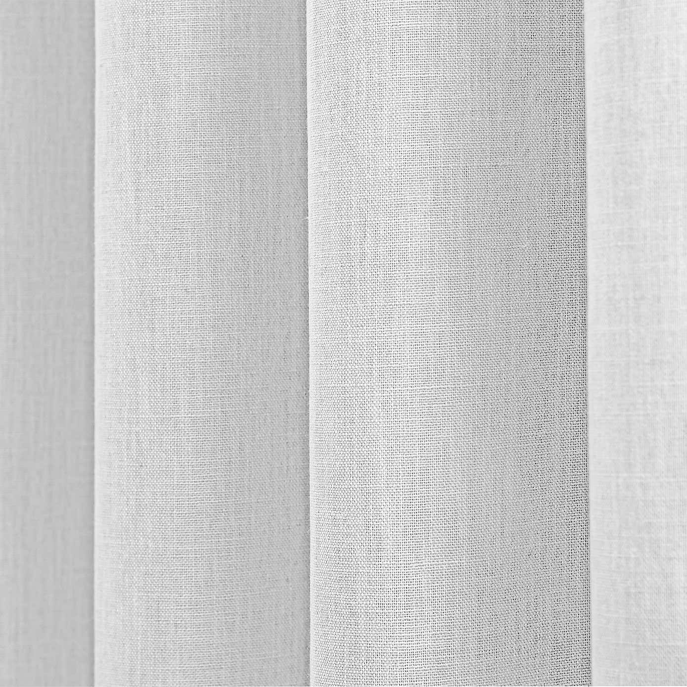 Touch of Linen Ultra Blackout Eyelet Curtains