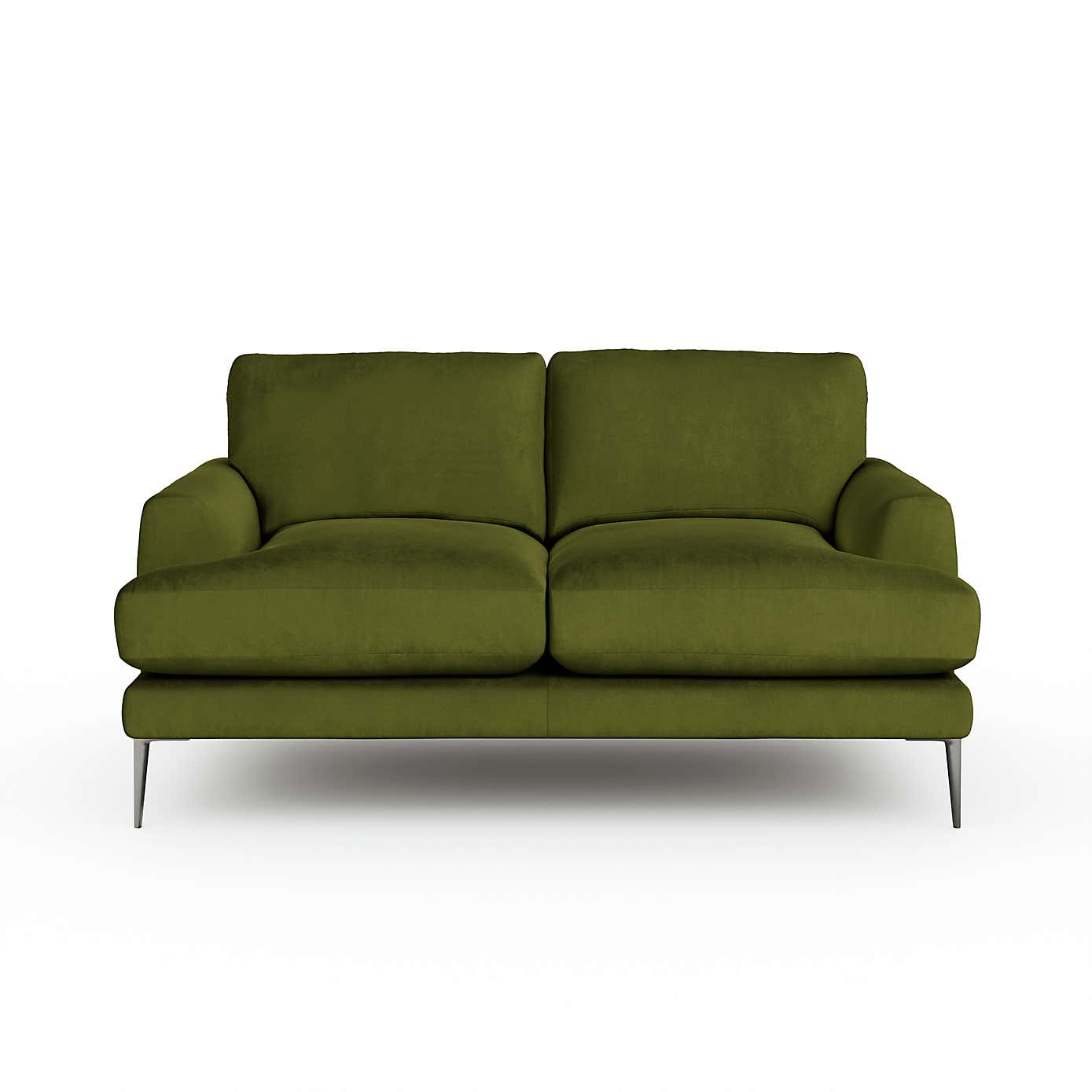 Lawson Matte Plush Velvet 2 Seater Sofa