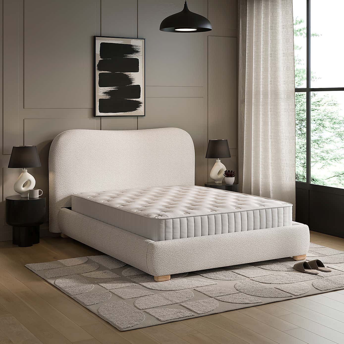 Squidge Upholstered Bed Frame