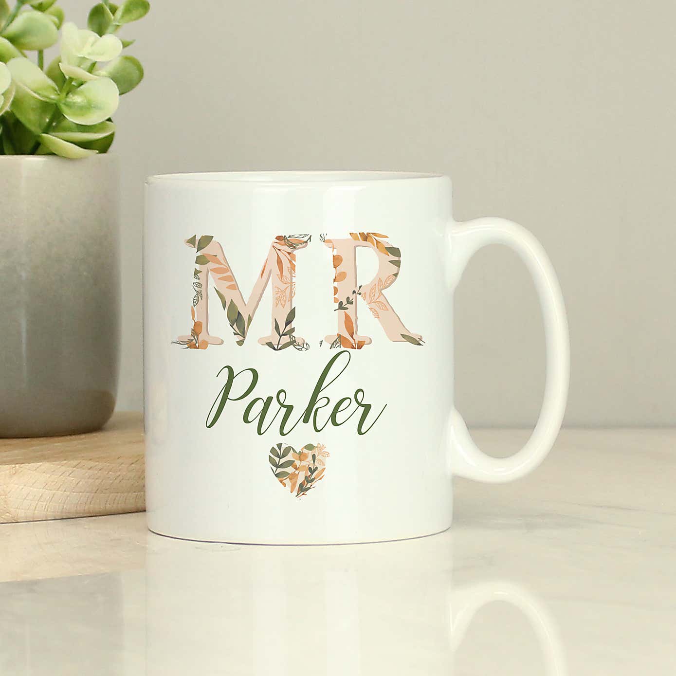 Personalised Mr Autumnal Mug
