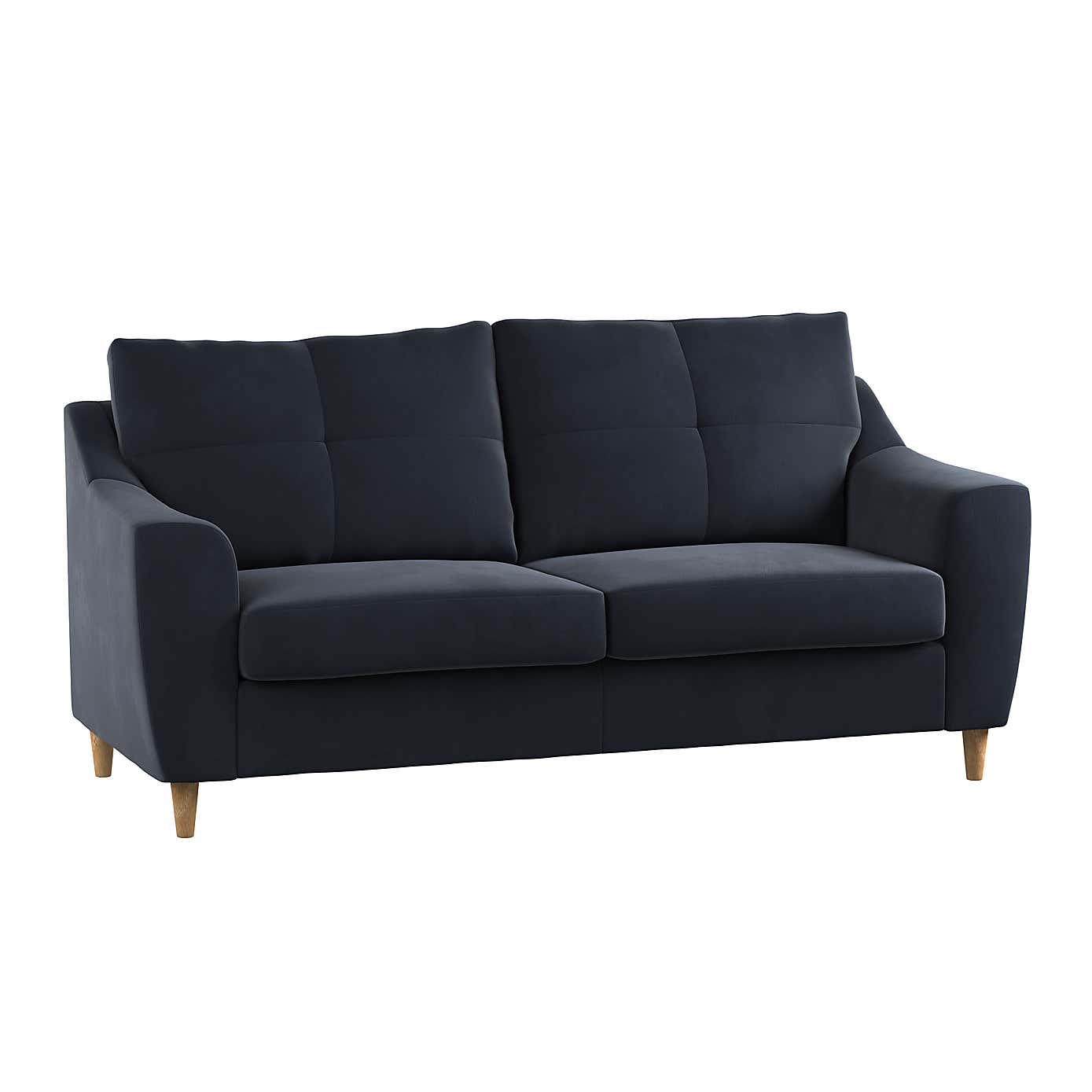 Baxter Plush Velvet 3 Seater Sofa