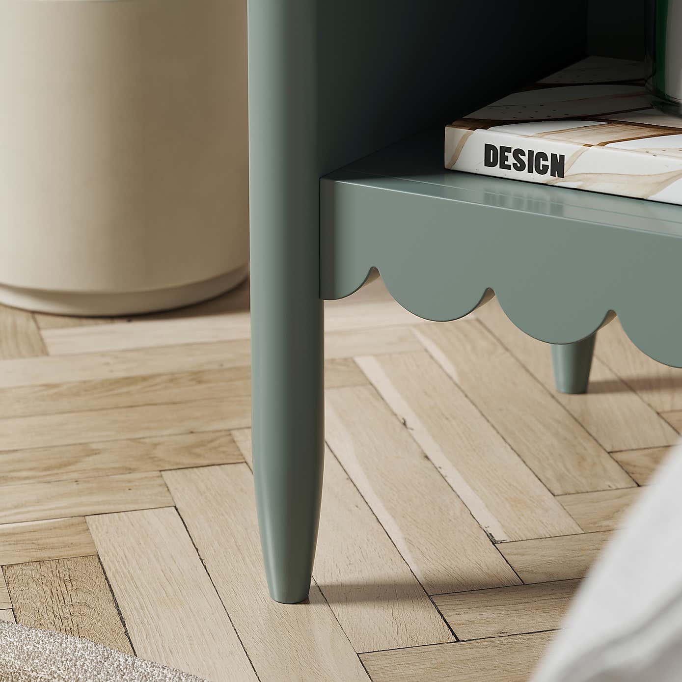 Remi 1 Drawer Bedside Table