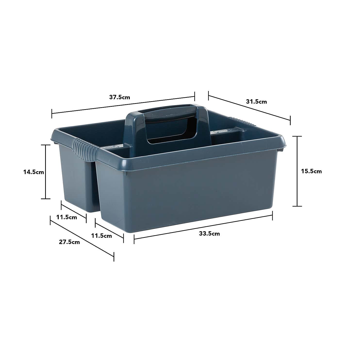 Wham Casa Navy 2 Section Caddy