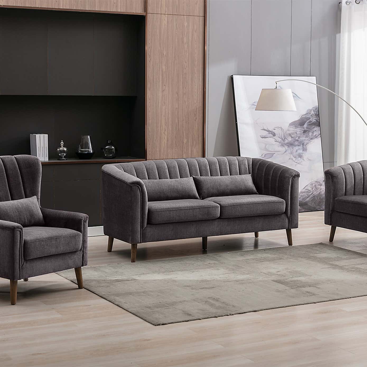 Image Furnishings Charlotte Velvet 3 Seater Sofa