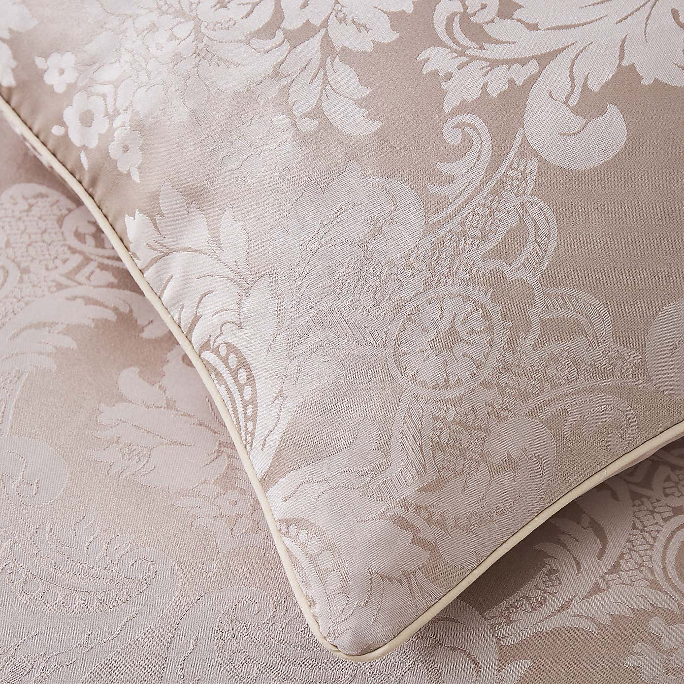 Catherine Lansfield Damask Jacquard Square Cushion
