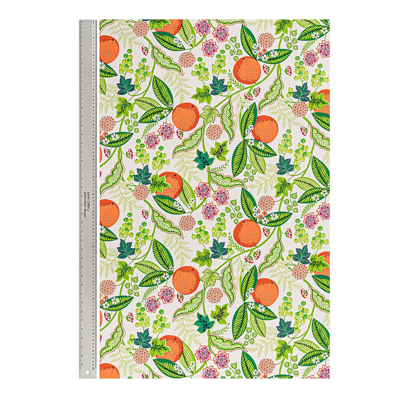 By the Metre Algarve Oranges PVC Table Protector