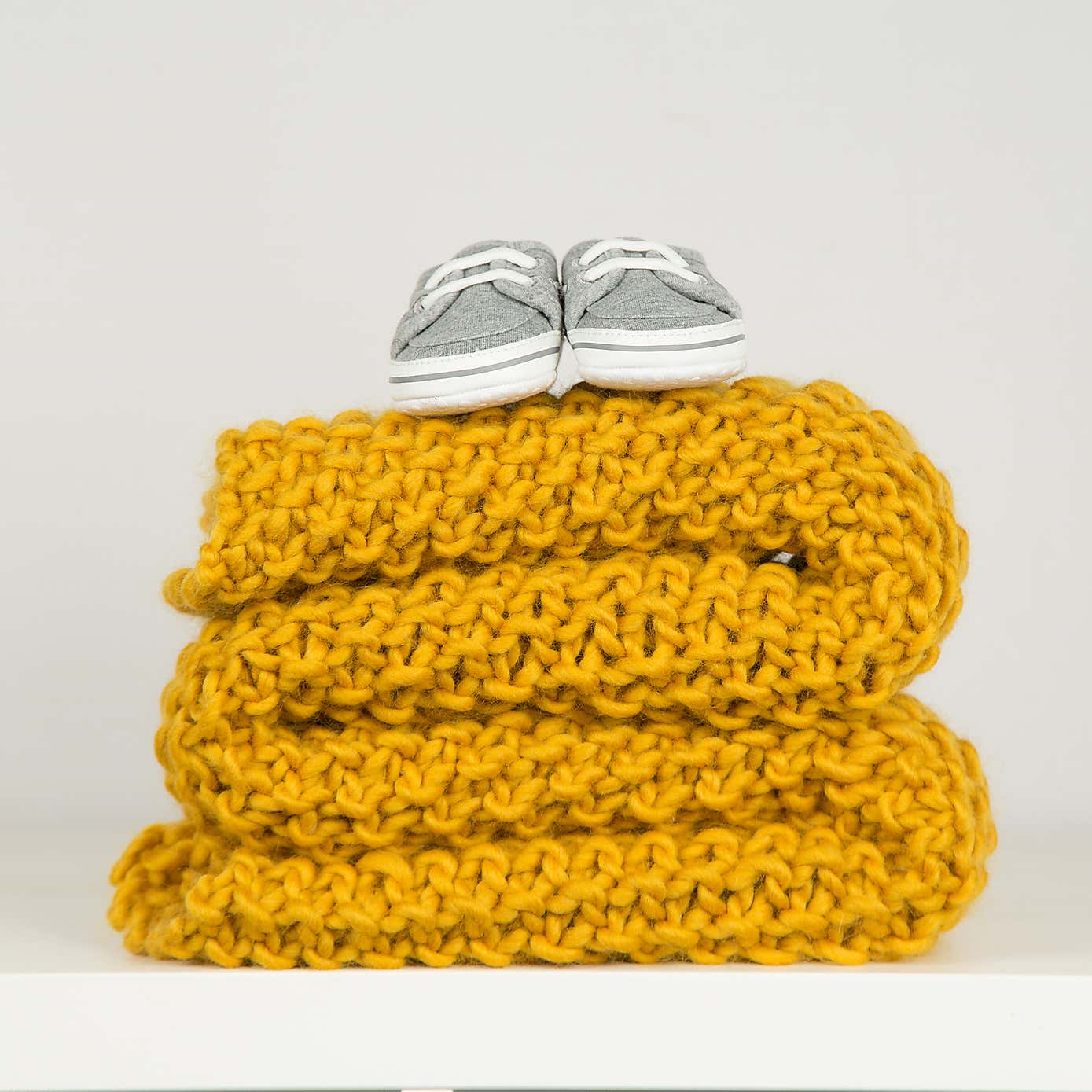 Louis Baby Blanket Knitting Kit