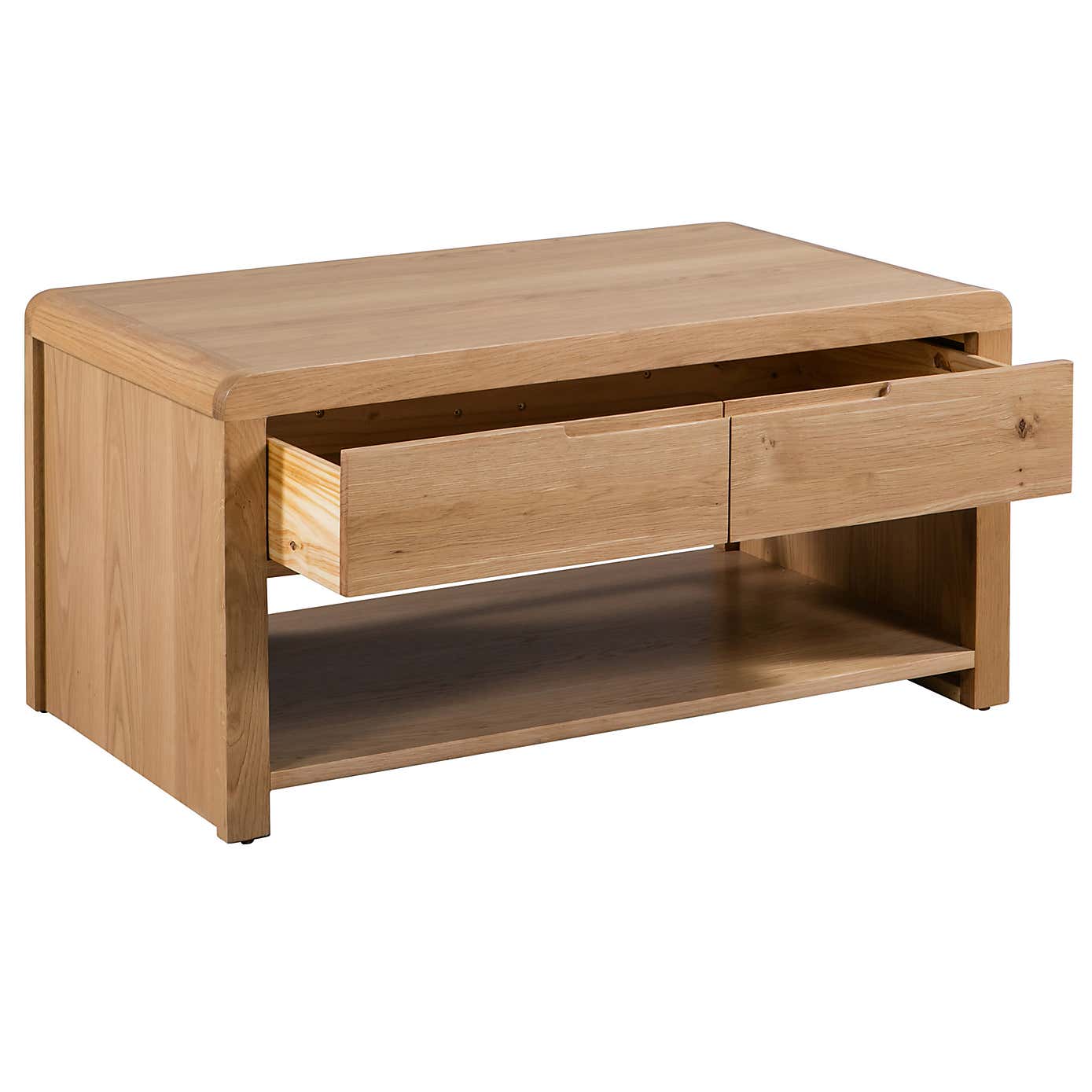 Curve Oak Coffee Table