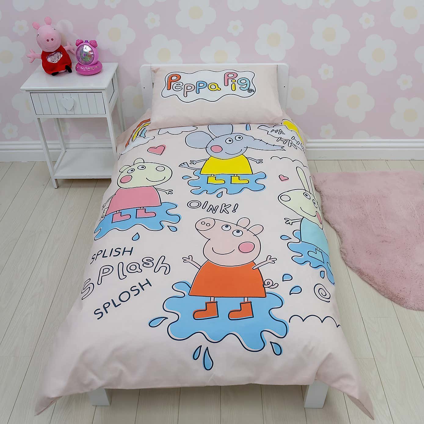 Peppa Pig Playful Duvet Cover and Pillowcase Set