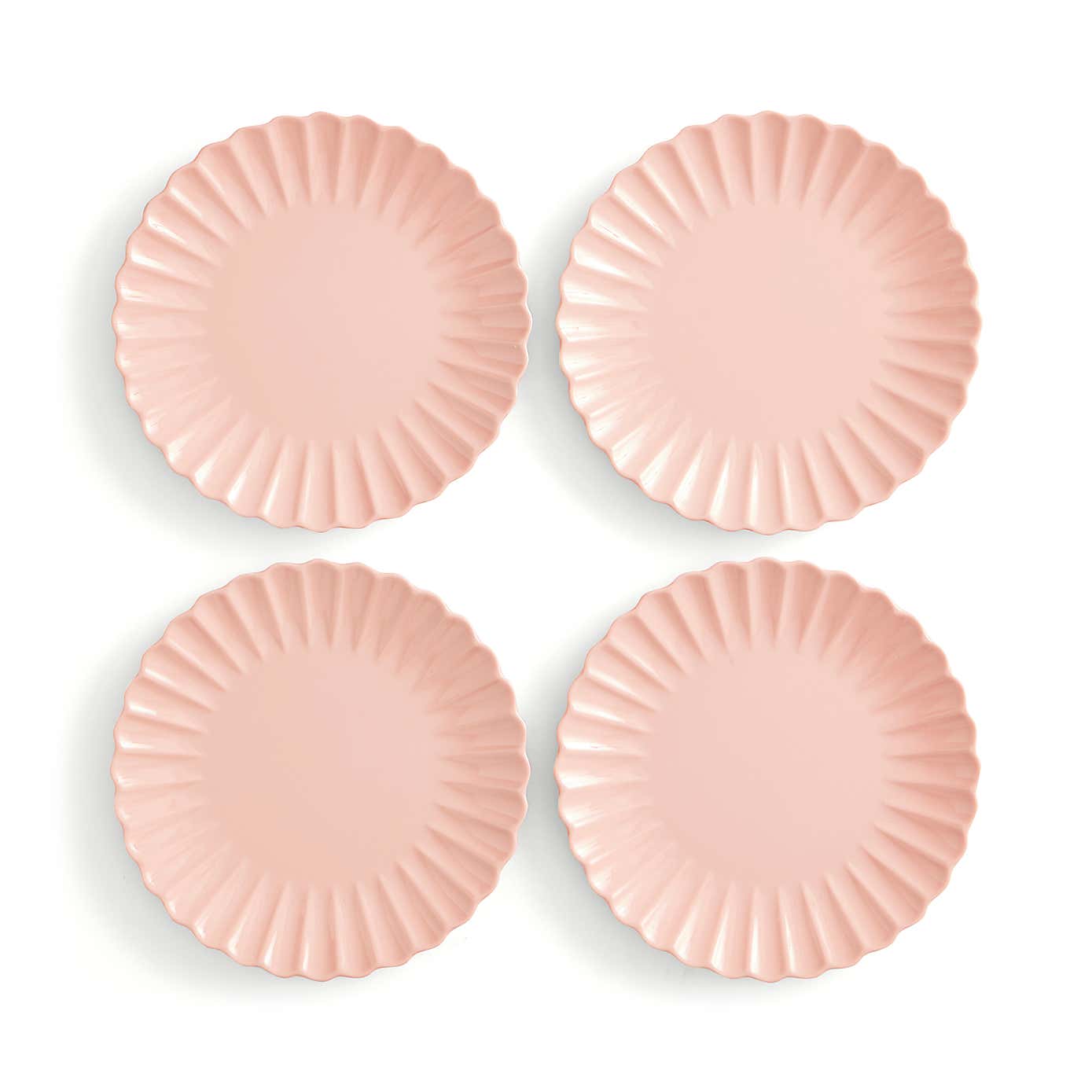 Apricot Scallop Picnic Side Plate
