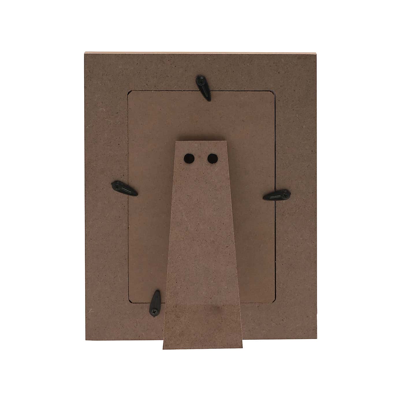 Love Story Rustic Photo Frame with Heart & Leaves