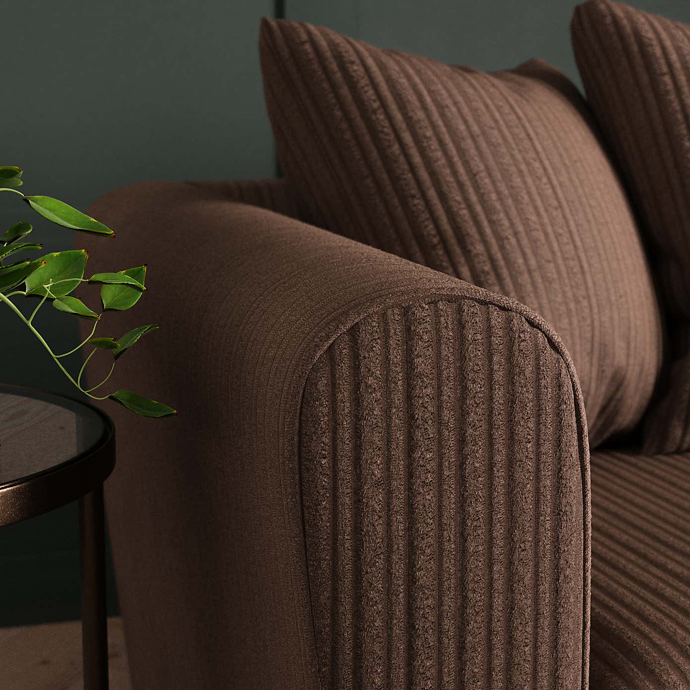 Blake Jumbo Cord Right Hand Corner Sofa