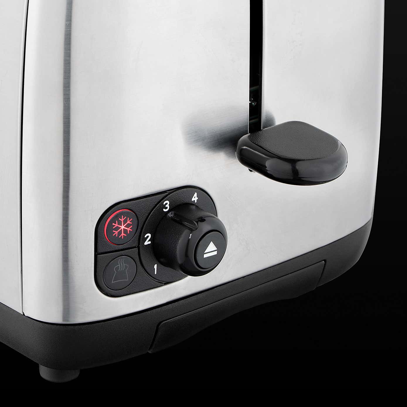 Russell Hobbs 2 Slice Brushed Stainless Steel Toaster