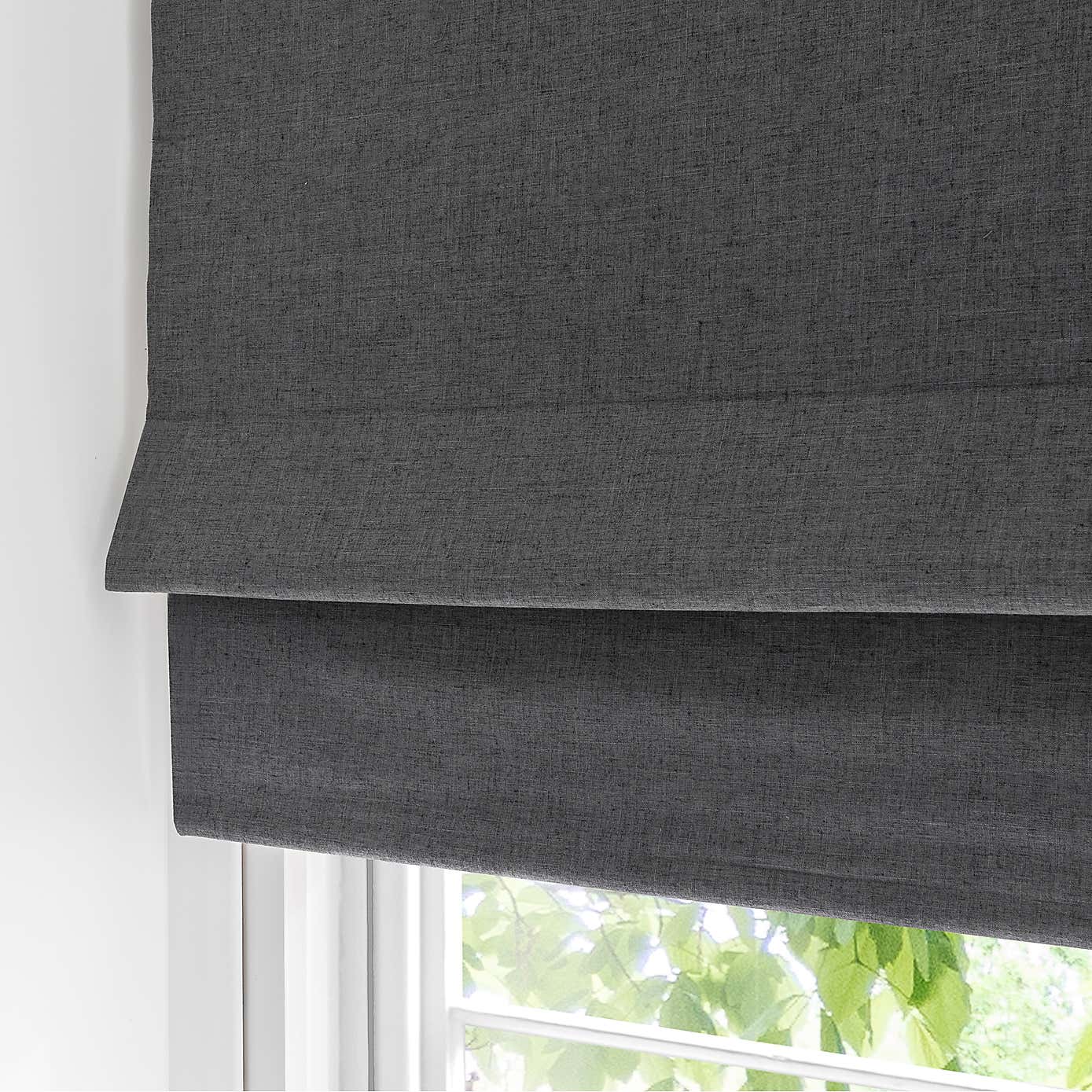 Linen Mix Blackout Roman Blind