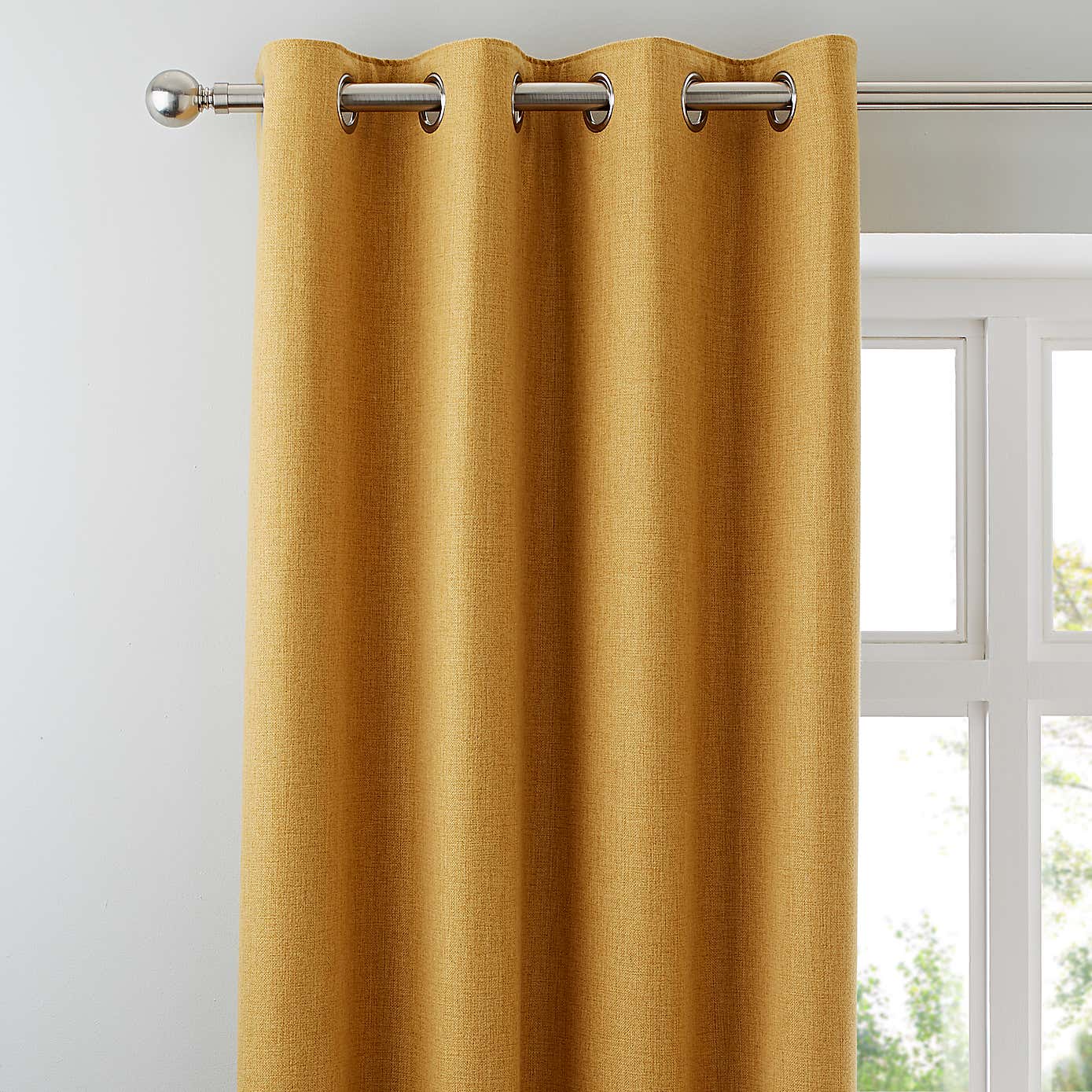 Jennings Natural Thermal Eyelet Curtains