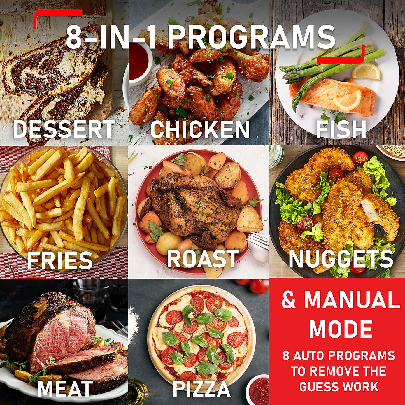 Tefal EasyFry Precision 2in1 Digital Airy Fryer & Grill