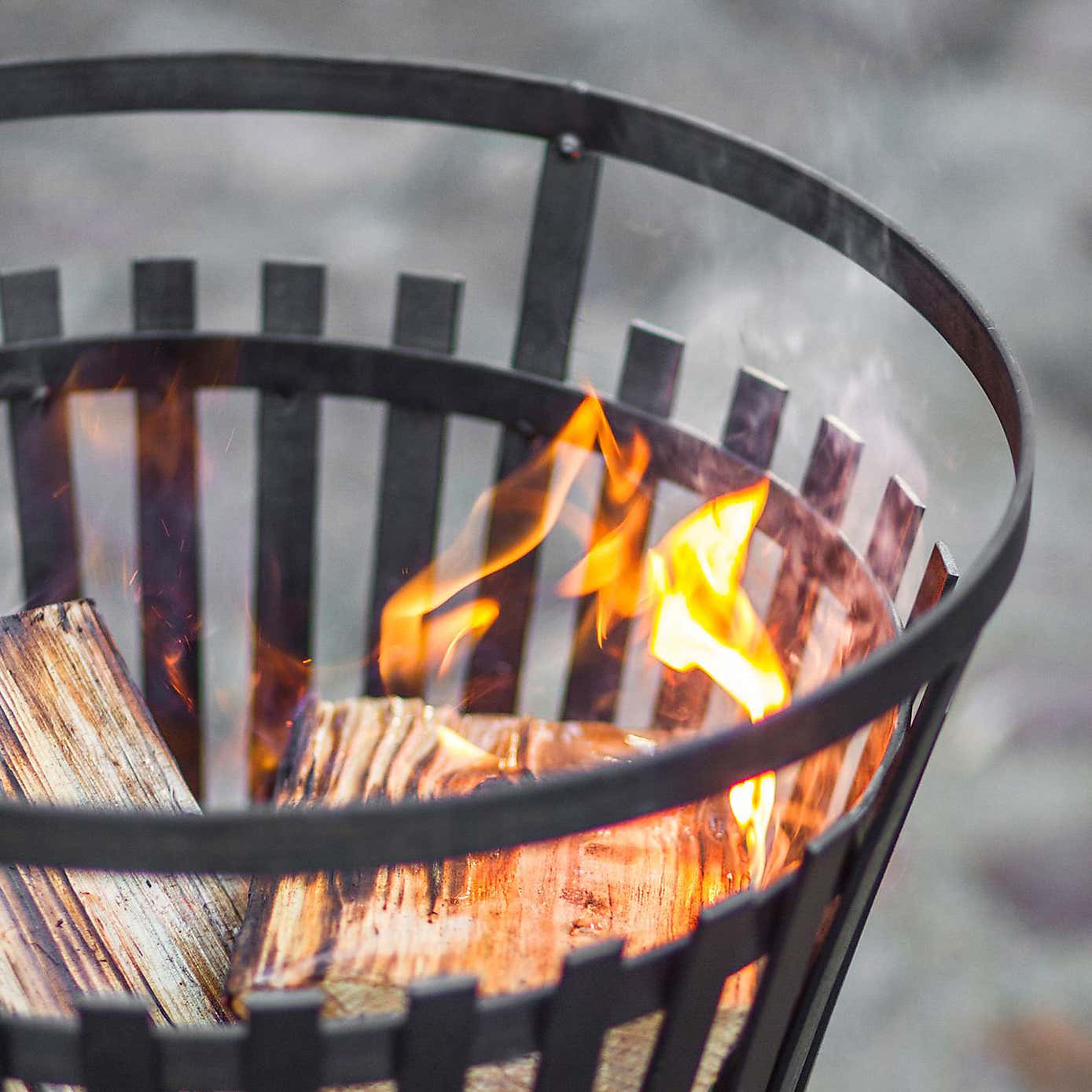 Cook King Flame Fire Basket