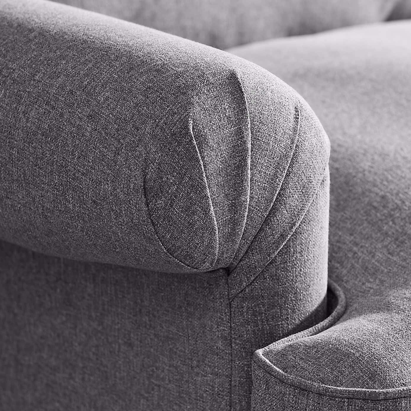 Jolene Soft Texture Corner Chaise Sofa