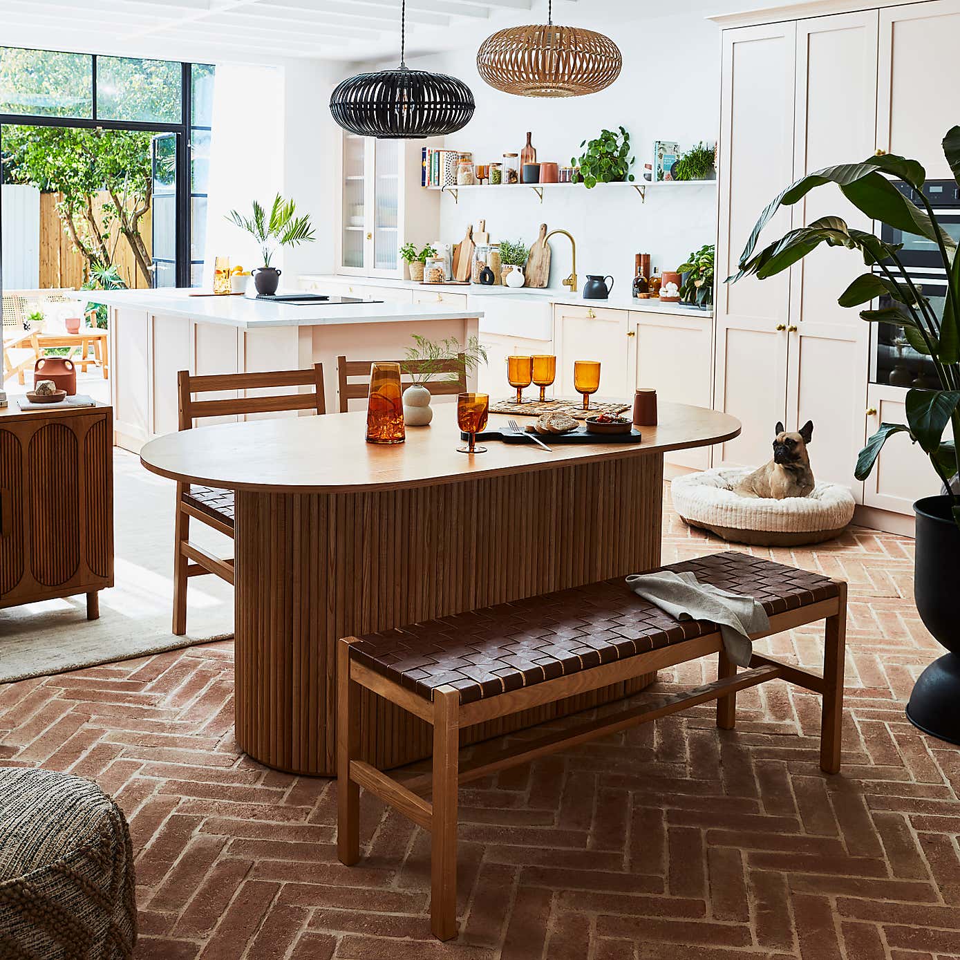 Amari 6 Seater Oval Dining Table